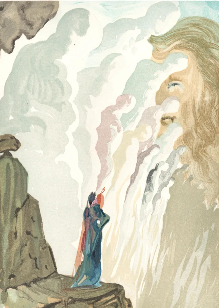 Purgatorio - Canto 12, THE BEAUTY OF THE SCULPTURE