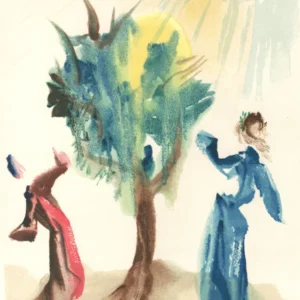 Purgatorio - Canto 24, THE TREE OF CHASTISEMENT